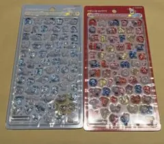 [正規品]ボンボンドロップシール　サンリオ文字　キティ・シナモロール