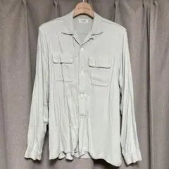 40s 50s vintage レーヨンシャツ フラップポケット ハンドステッチ