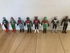 昭和仮面ライダー　レジェンドライダー　ソフビセット8体