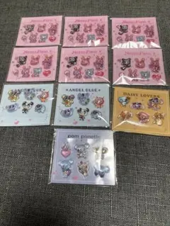 ナルミヤキャラクターズ　ぷっくりシール　セブンイレブン限定　10枚セット