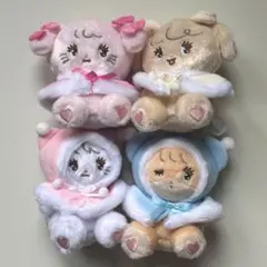 mikko おめかしポンチョマスコット ムース ナッツ - メルカリ