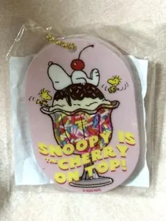 SNOOPY PEANUTS シャカシャカキーホルダー