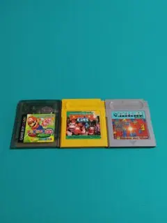 ゲームボーイ　マリオテニス　ドンキーコング　テトリスフラッシュ