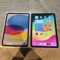 【美品！】【バッテリー容量100%】iPad第10世代 本体 ブルー