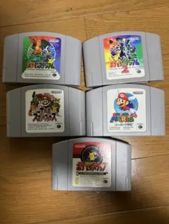 NINTENDO64 ソフト 5本セットレトロゲーム　ポケモン　スマブラ　マリオ