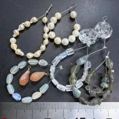 サービス品＊天然石のビーズセットi12