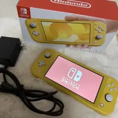Nintendo Switch Lite イエロー 箱付き SDカード付き