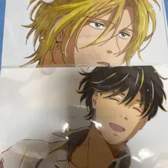 バナナフィッシュ Ani-Art クリアファイル　アッシュ　英二