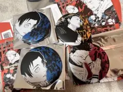 呪術廻戦 デコレクション缶バッジ 4個セット