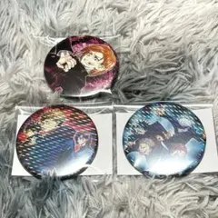 呪術廻戦 缶バッジ 3個セット 釘崎野薔薇 伏黒恵 虎杖悠仁