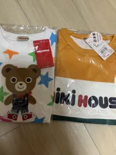 MIKI HOUSE 忍者柄 Tシャツ レッド 100cm - メルカリ