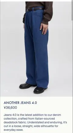 AGING STRAIGHT 5P DENIM PANTS ANC-PT78 - メルカリ
