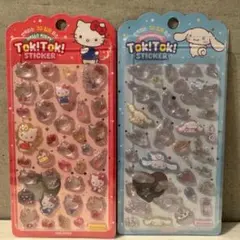 【正規品・新品】サンリオ ハローキティ・シナモロール ボンボンドロップシール