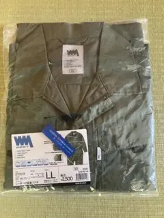 【新品】ワークマン　シーチング長袖ツナギ　LL MIXグリーンのサムネイル