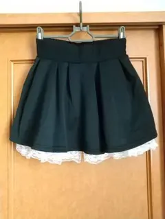 ジャージ素材　インパン付き　ミニスカート　キュロット　スカパン