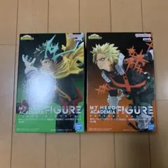 僕のヒーローアカデミア GiGO限定フィギュア 緑谷出久 爆豪勝己 2個セット