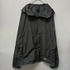 adidas ナイロンパーカー ブラック Lサイズ 軽量ジャケット