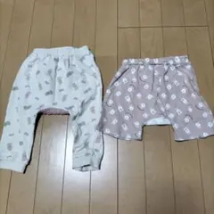 モリリン　morinrinkle　90サイズ　うさぎ　パンツ　2着セット