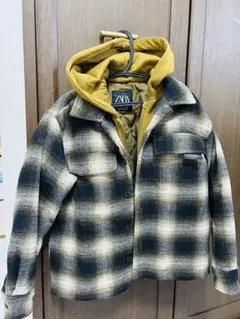 おしゃれZARA チェック柄ジャケット & 暖かベストのサムネイル