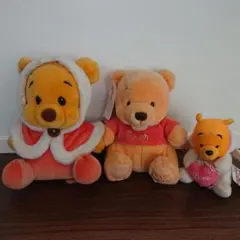 【３点セット】ベビープー２点＋天使プーさん