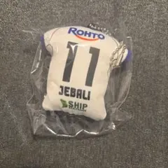 ガンバ大阪　イッサムジェバリ選手 アウェイクッションキーホルダー