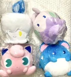 ポケモンセンター　サイコソーダ　ヒトモシ　ヌメラ　プリン　マリル　ぬいぐるみ