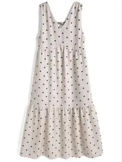 ZARA ザラ ドット柄ホルターネックミディワンピース 新品 - メルカリ