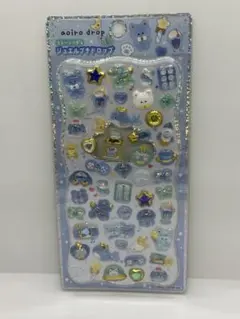 ストーンつきジュエルプチドロップ アオイロドロップ　カミオジャパン