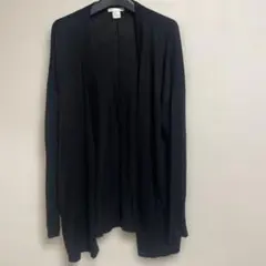 NI☆H&M BASIC ブラック カーディガン Mサイズ