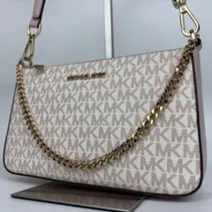 未使用✨マイケルコース JET SET 2way チェーンショルダーバッグ ロゴ