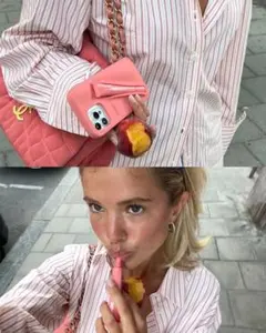 【全機種対応】rhode peach pitケースリップ付き