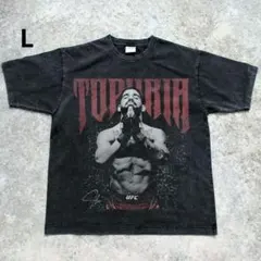 格闘技 イリア トプリア UFC 半袖 Tシャツ ヴィンテージ加工 コットン Lのサムネイル