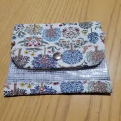 ハンドメイド　マルチポーチ　ファスナーポーチ