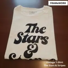 【FRAMeWORK】クチュールドアダム VintageTEE 小町渉 白038のサムネイル