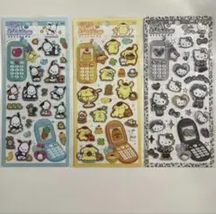 平成はっぴーフォン　ポムポムプリン　ギャルキティ　ポチャッコ　3点セット