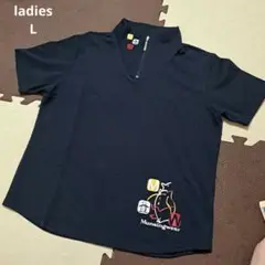 マンシングウェア　ハーフジップ　L