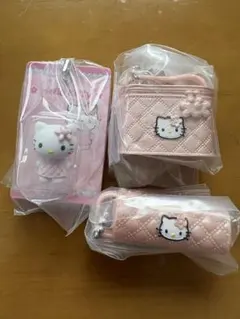 サンリオキャラクターズ　ミニチュアチャーム　ハローキティ　セット