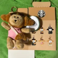 スターバックス 台湾限定 クロワッサン ミニベア マスコット キーホルダー