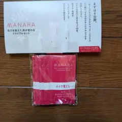マナラ ホットクレンジングゲル マッサージプラスサンプル 7日間/洗顔/美容液のサムネイル