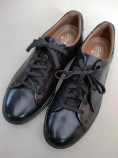 Clarks メンズ アンコスタレース スニーカー 本革