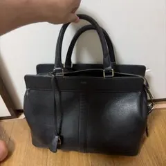 CELINE ビジネスバッグ ブラック レザーのサムネイル