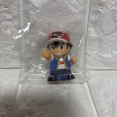 ポケモン　サトシ ポケットモンスター(ポケモンキッズ）指人形 ソフビ フィギュア