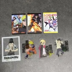 NARUTO＆BORUTO クリアフォトアート ステッカー ミラー まとめ売り