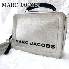最終値下 MARC JACOBS ショルダーバッグ The BOX20 シルバー