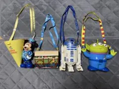 ディズニー ポップコーンバケット 4点セット トイストーリー スターウォーズ