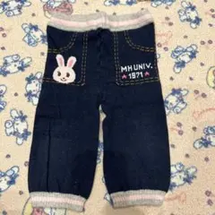ミキハウス　ニットパンツ　ズボン　サイズ80