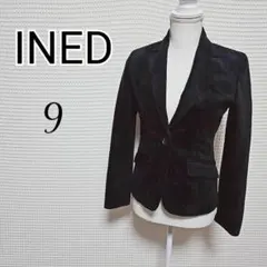 INED イネド テーラードジャケット サイズ9 ブラックのサムネイル