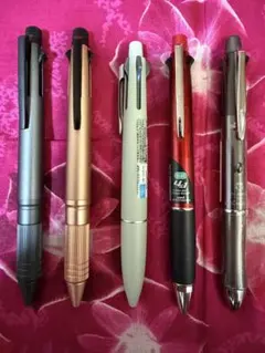 ボールペン　各種5本 (Uni&PILOT)