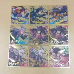 ❶ウマ娘 ビジュアルアートボード 9枚