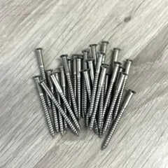 皿木ねじ　木ねじ　ネジ　ビス　Φ3.5×44　50本　ホワイト　106